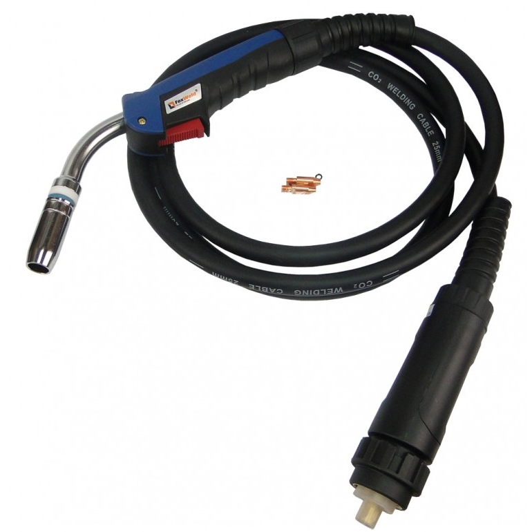 Горелка сварочная для полуавтомата FoxWeld UnoMIG-25 3м