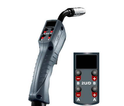 Горелка сварочная для полуавтомата EWM MT301W 2U/D (5м, 2 Up/Down, с жидкостным охлаждением)