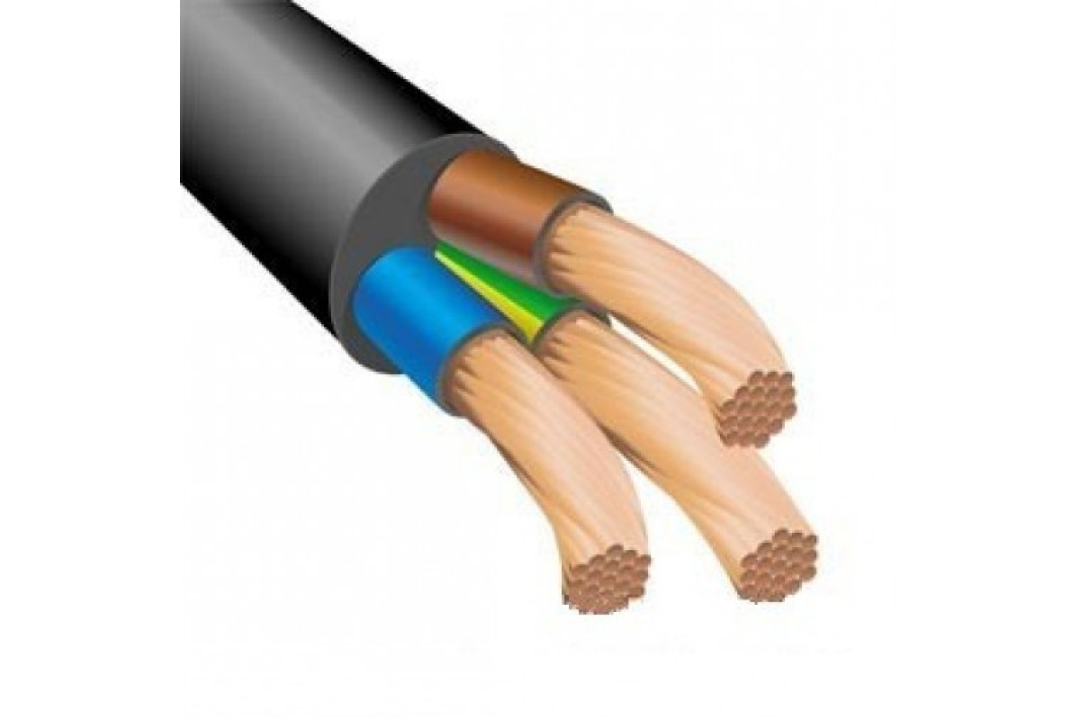 Кабель силовой КГ-3 х 2,5 + 1 х1,5