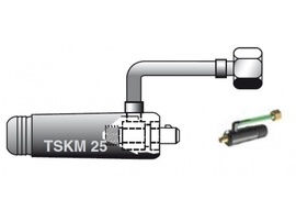 Разъем силовой TIG 25 гайка 1/4G