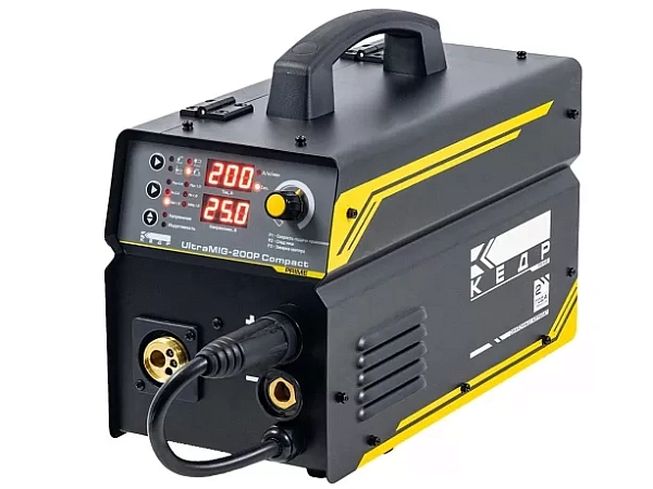 Полуавтомат КЕДР UltraMIG-200P Compact (220В, 20-200А) Полуавтомат КЕДР UltraMIG-200P Compact (220В, 20-200А)